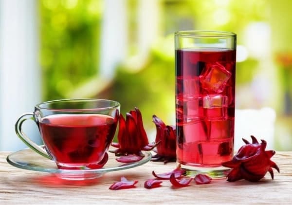 Agua fresca de jamaica